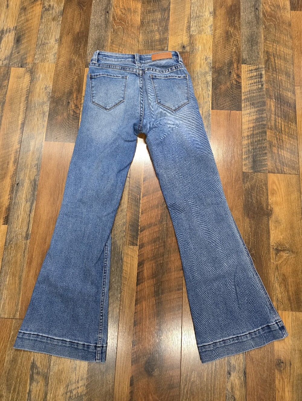 Rock & Roll Denim Mid Rise Trouser JeansSize 26/32 - Picture 4 of 5
